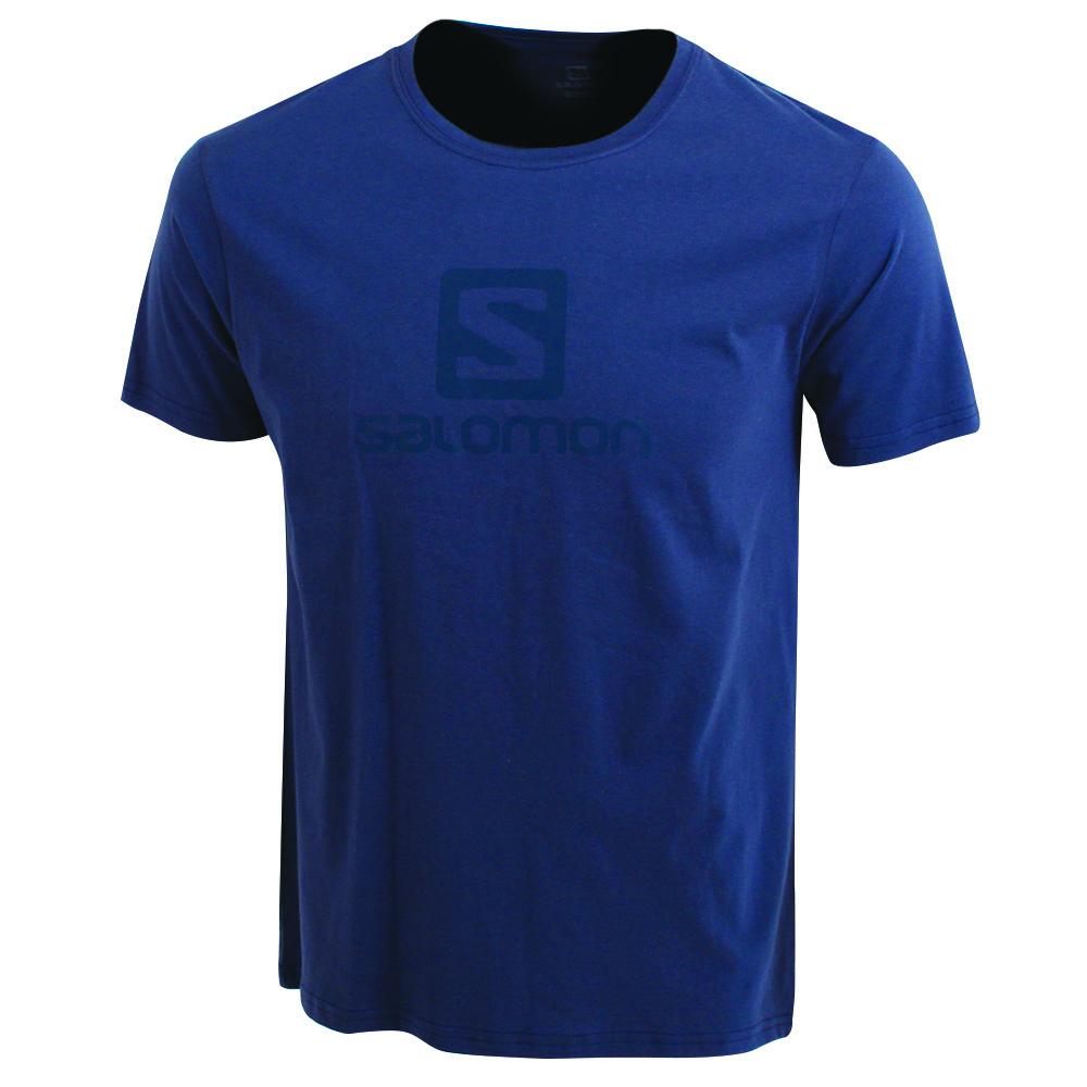 Camisetas Salomon Niños Azul Marino - Salomon Argentina ACHIEVE SS TE B,231964-XKV